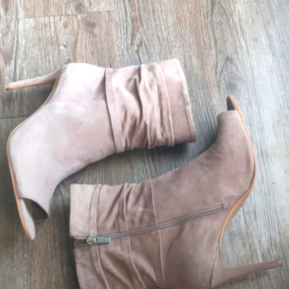 Vince Camuto Suede Heel Booties